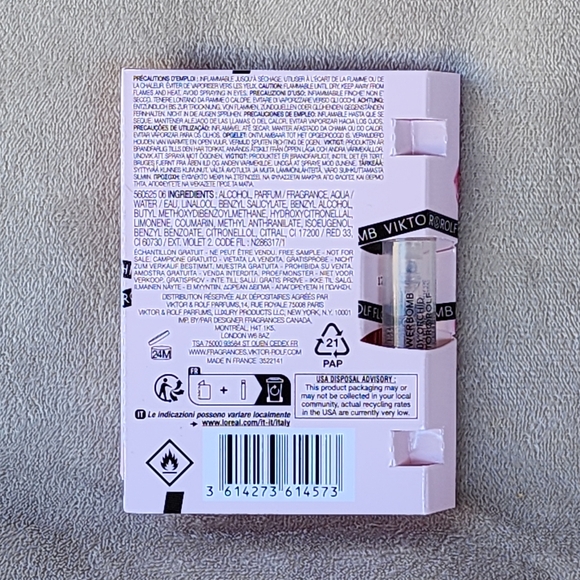 VIKTOR & ROLF Flowerbomb Ruby Orchid Sample Size 1.2mL - Picture 2 of 5